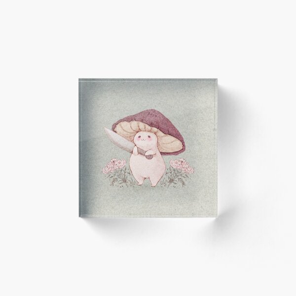 Let me see what you have little Mushroom (no text) Acrylic Block