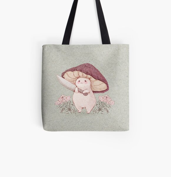 mushroom tote bag