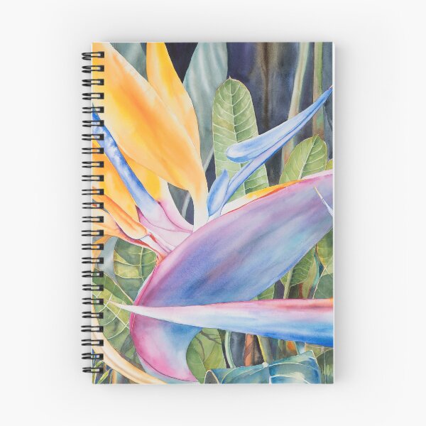 Item preview, Birds of Paradise Watercolor designed and sold by Gayle Mahoney.