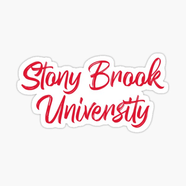 "Stony Brook University" Sticker by danielleharper Redbubble