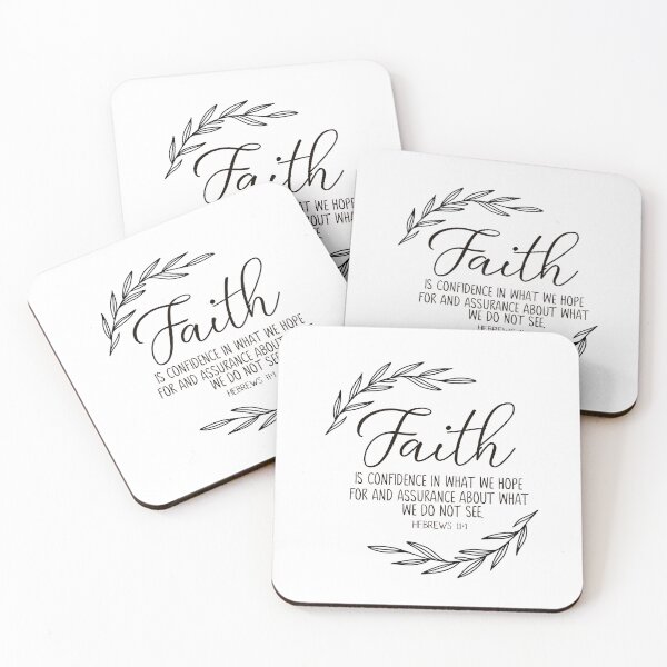 Item preview, Hebrews 11:1 Faith, Bible Verse Wall Art, Christian Home Decor, Scripture designed and sold by Dzhenka-Balimez.