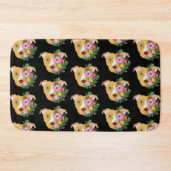 Item preview, Flower Pitbull - Transparent background designed and sold by Taylor Willis.