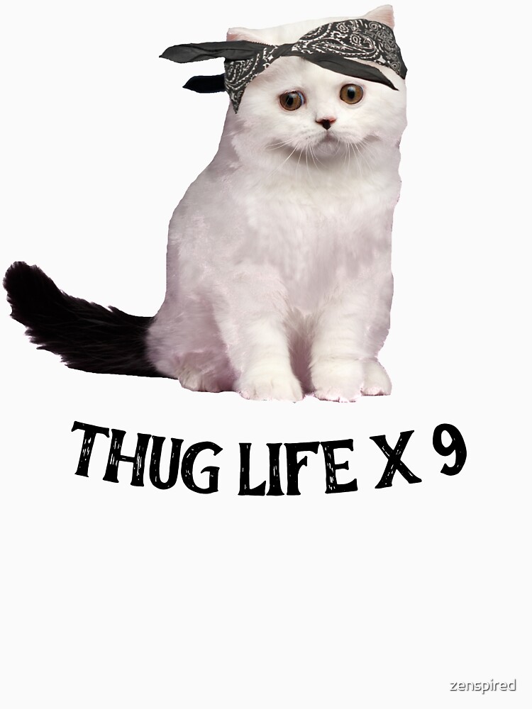 thug life kitten shirt