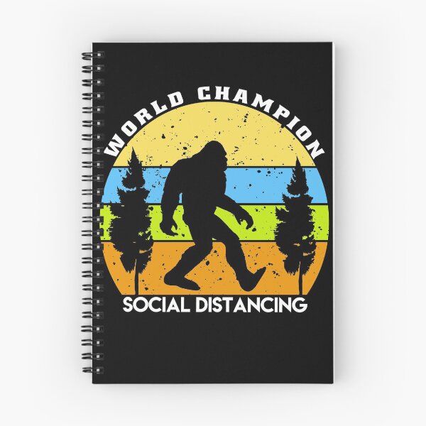 Item preview, Bigfoot Social Distancing world champion  designed and sold by osamamohamad.