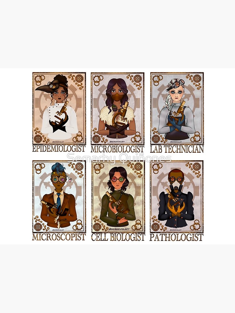 Microscopists (Steampunk Art) by semarhy