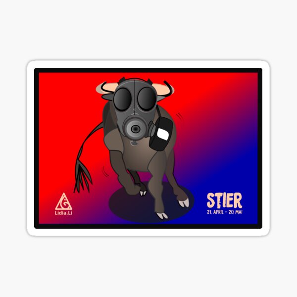Star sign Taurus Sticker