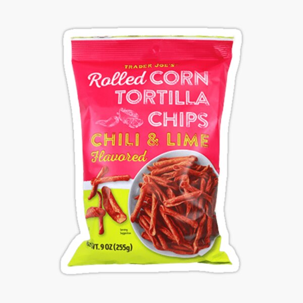 TJ's chili lime chips Sticker