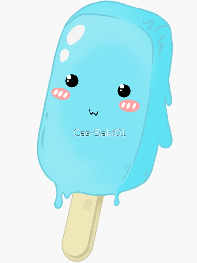 "Sea Salt Popsicle" Sticker for Sale by CasSaki01 Redbubble