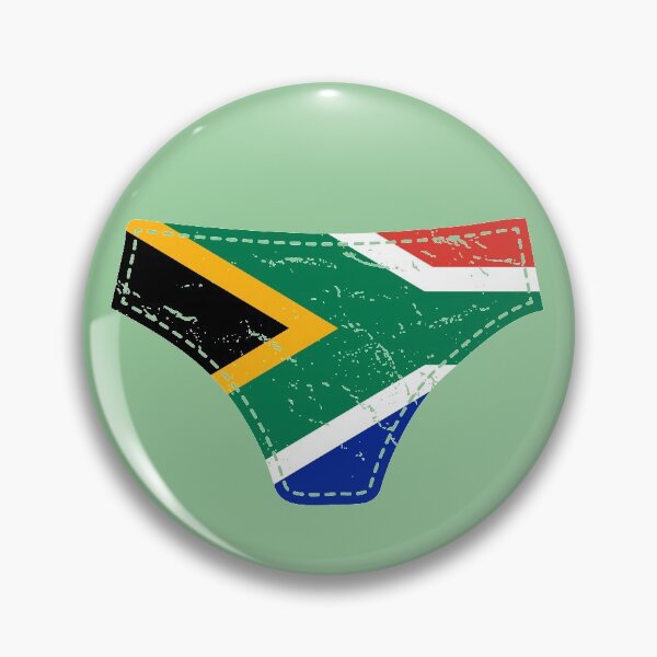 Item preview, South Africa Rugby Bokke Funny Underwear Flag designed and sold by d247.