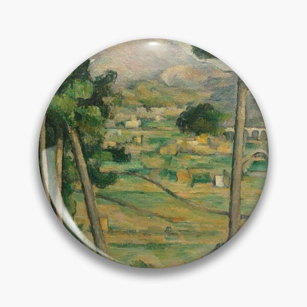 Item preview, Mont Sainte-Victoire and the Viaduct of the Arc River Valley by Cezanne designed and sold by Stephen Chambers / The Pop Art Factory.