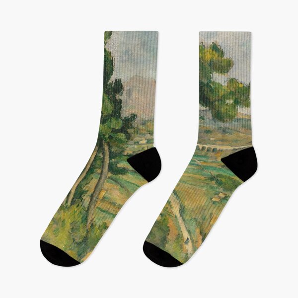 Item preview, Mont Sainte-Victoire and the Viaduct of the Arc River Valley by Cezanne designed and sold by Stephen Chambers / The Pop Art Factory.