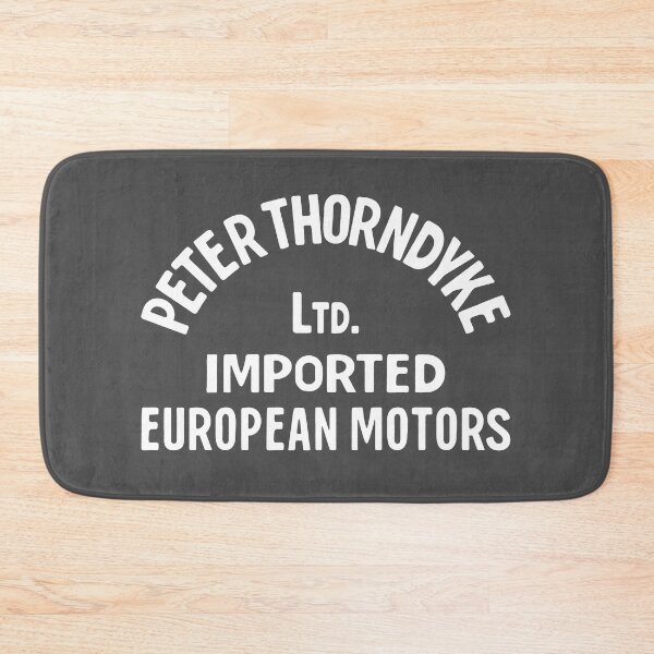Item preview, Peter Thorndyke - European Motors (White on Ash) designed and sold by Justin Ellis.