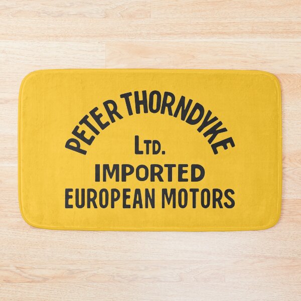 Item preview, Peter Thorndyke - European Motors (Black on Yellow) designed and sold by Justin Ellis.
