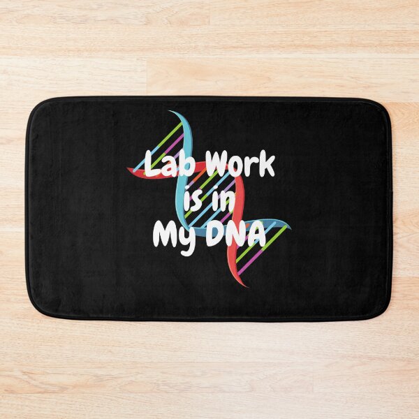 Item preview, LAB WORK IS IN MY DNA  Medical Laboratory Scientist Tech  Micro   designed and sold by Hippiesole.