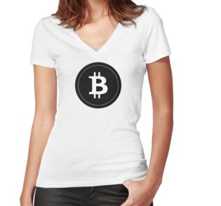 Women's Fitted V-Neck T-Shirt