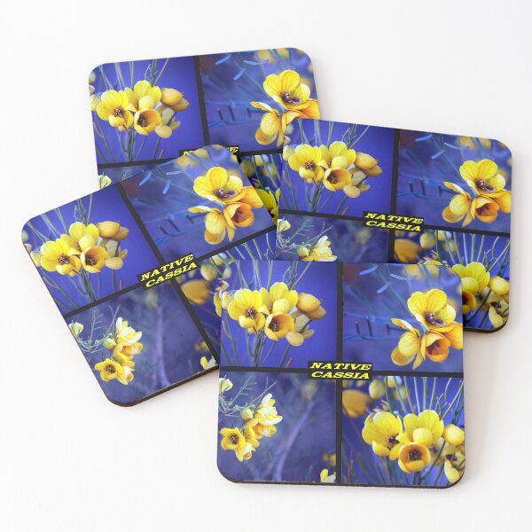 Item preview, Cassia Collage,,native flower series designed and sold by treborbob.
