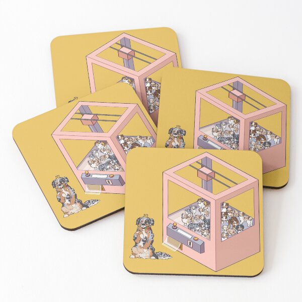 Item preview, Copy of CANINE CLAW MACHINE GAME | AUSTRALIAN SHEPHERD designed and sold by Ivy Fox Illustration.