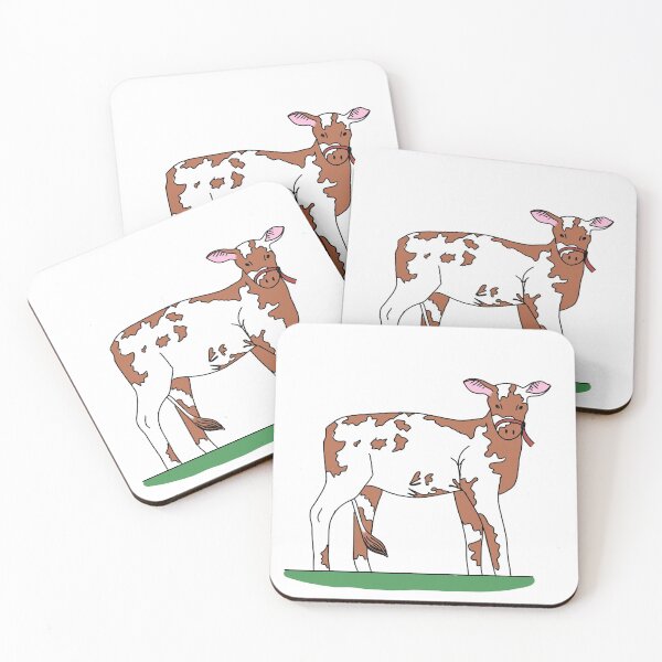 Item preview, Brown and White Spotted Cow designed and sold by bassoongirl123.
