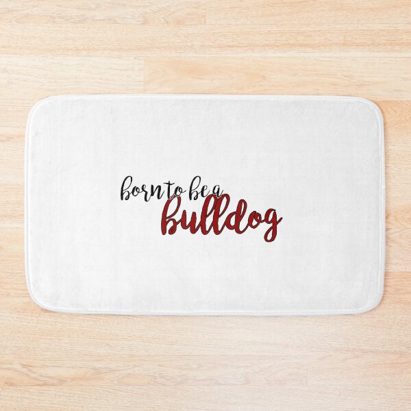 Item preview, "born to be a bulldog" cursive designed and sold by emily-daly.