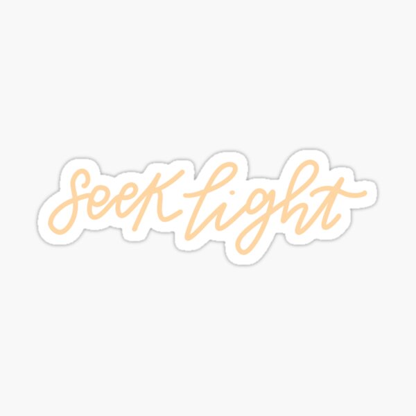 Seek Light Sticker