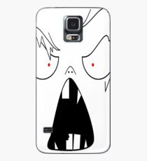 angry face Case/Skin for Samsung Galaxy