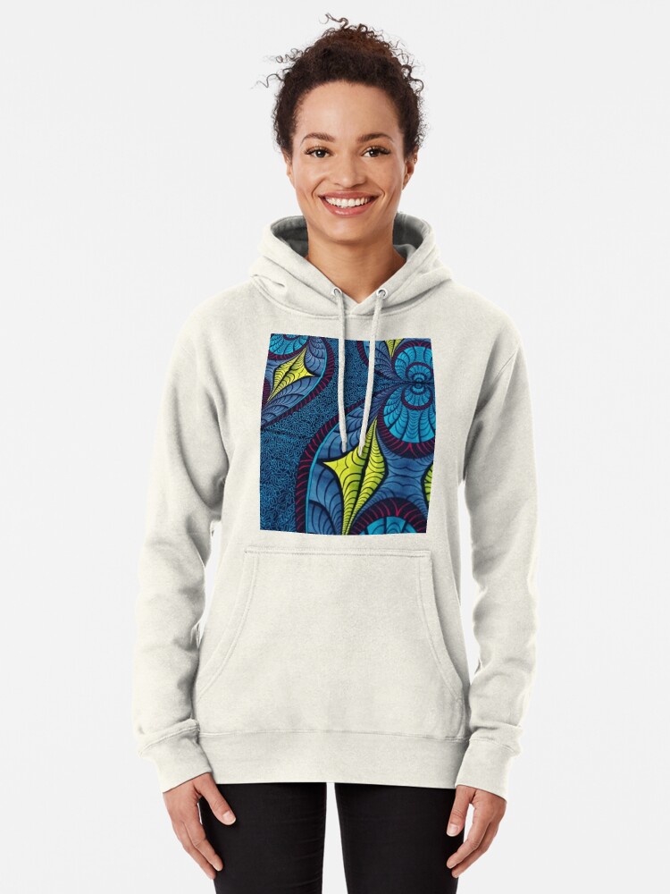 hoodie with african print