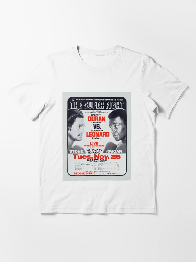 Boxing T-shirt and poster: classic fight