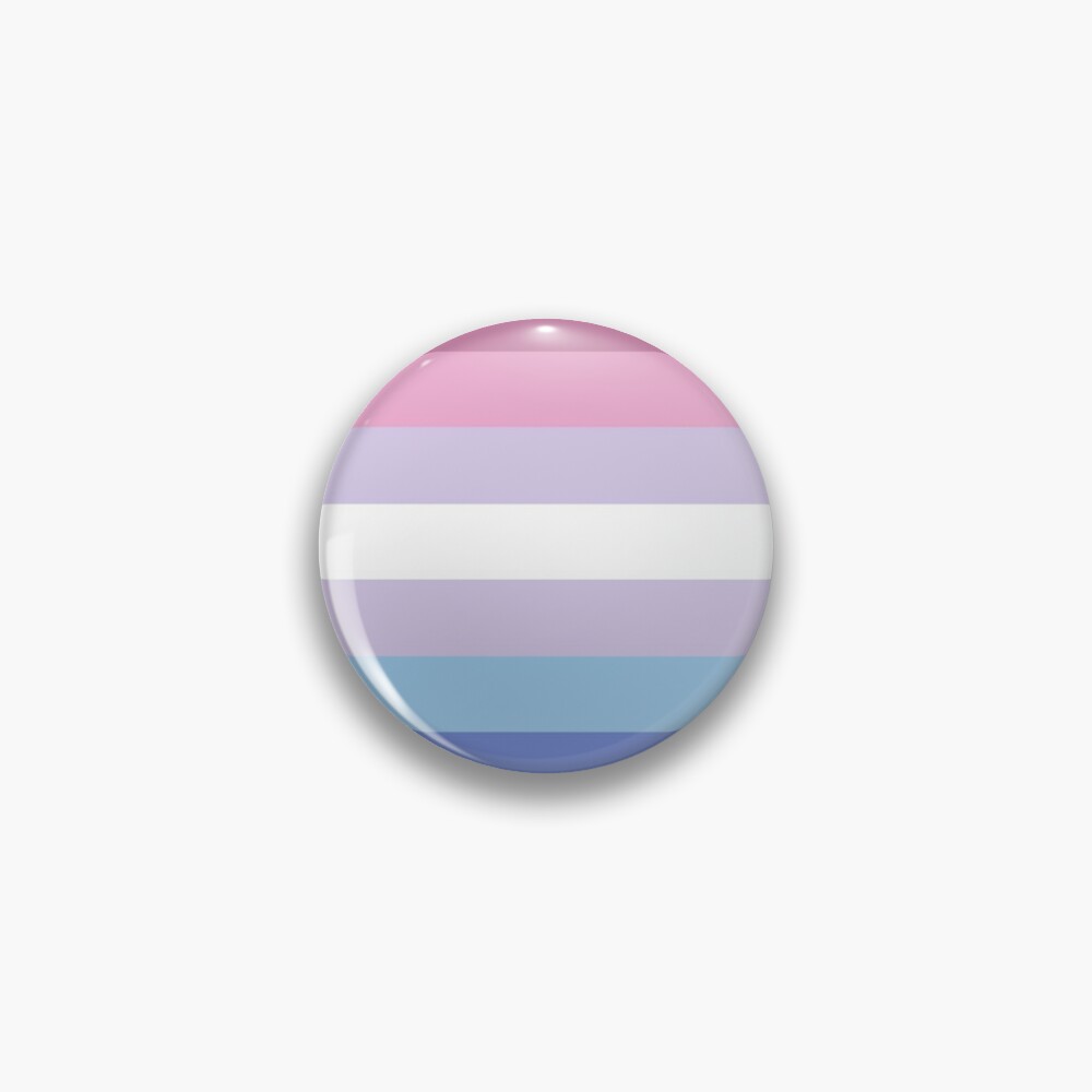 Bigender Pride Flag Pin For Sale By Calchamomile Redbubble