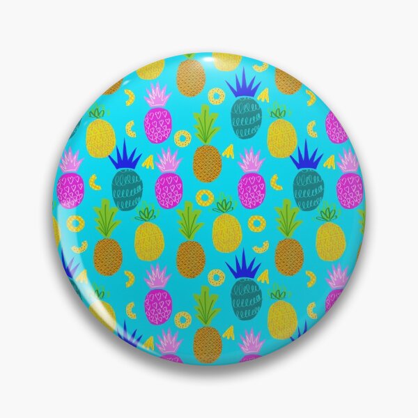Item preview, Pineapple pattern fruit pattern designed and sold by KeytonDesign.