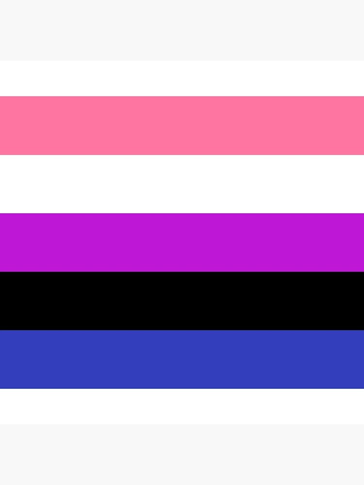 Genderfluid pride flag Pin