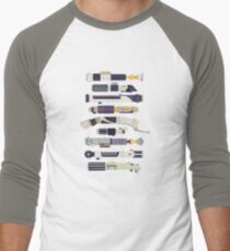 An Elegant Weapon Men's Baseball ¾ T-Shirt