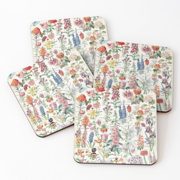 Item preview, Adolphe Millot - Fleurs pour tous - French vintage poster designed and sold by DejaVuStudio.