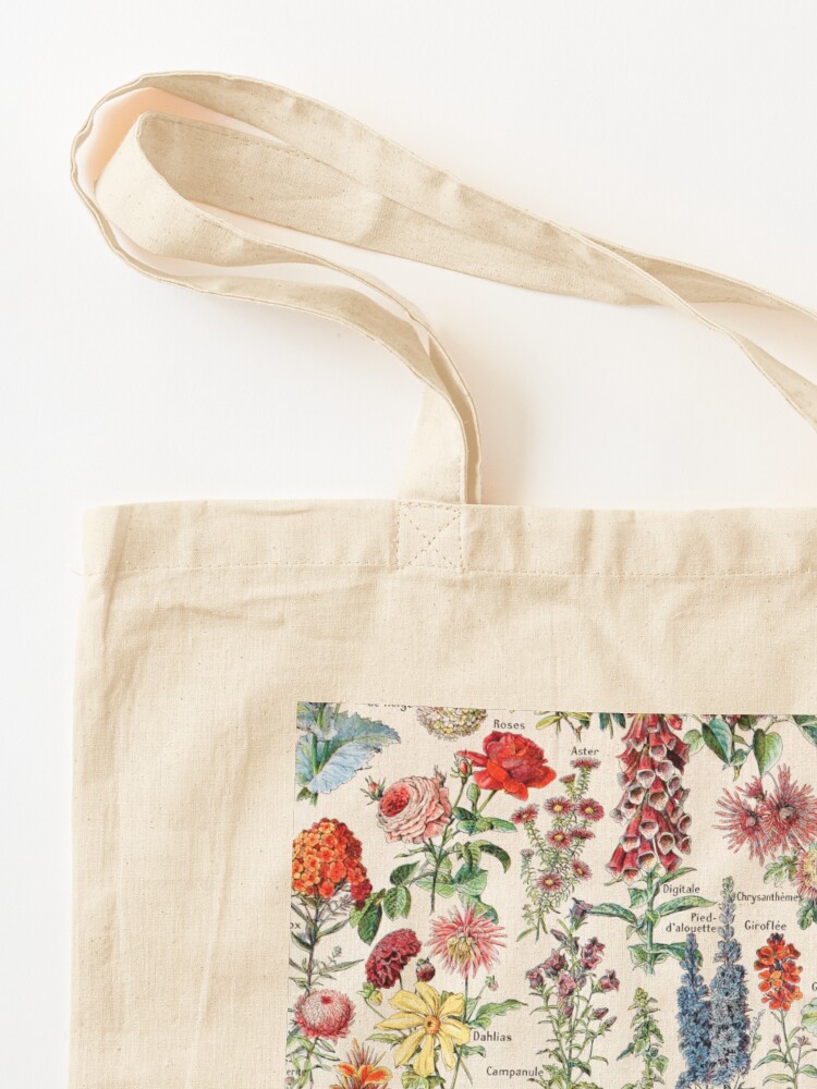 Alternate view of Adolphe Millot - Fleurs pour tous - French vintage poster Tote Bag