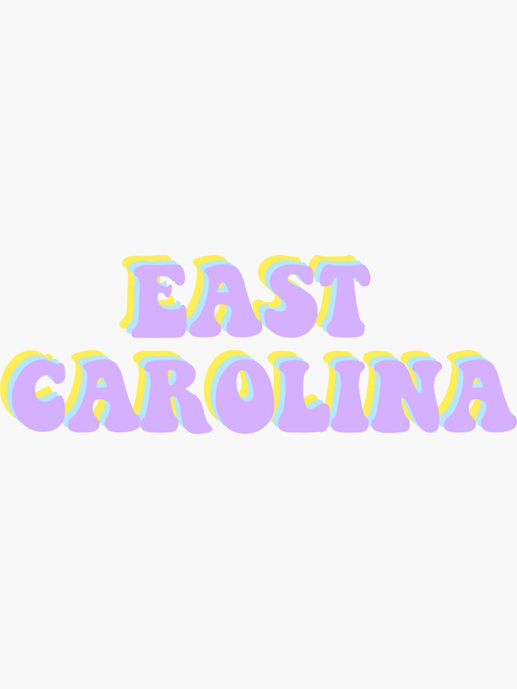  East Carolina University Sticker Pirates ECU Stickers