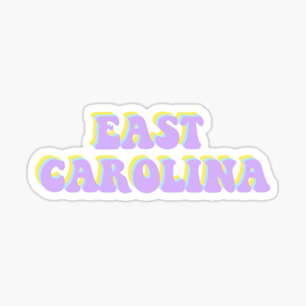  East Carolina University Sticker Pirates ECU Stickers Vinyl  Decals Laptop Water Bottle Car Scrapbook T2 (Type 2) : Sports & Outdoors