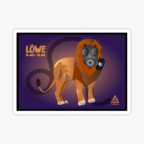 Astrological sign Leo Sticker
