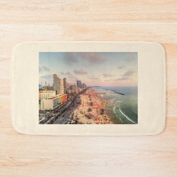 Item preview, Tel Aviv sunset drone photo designed and sold by Matan Hirsch.
