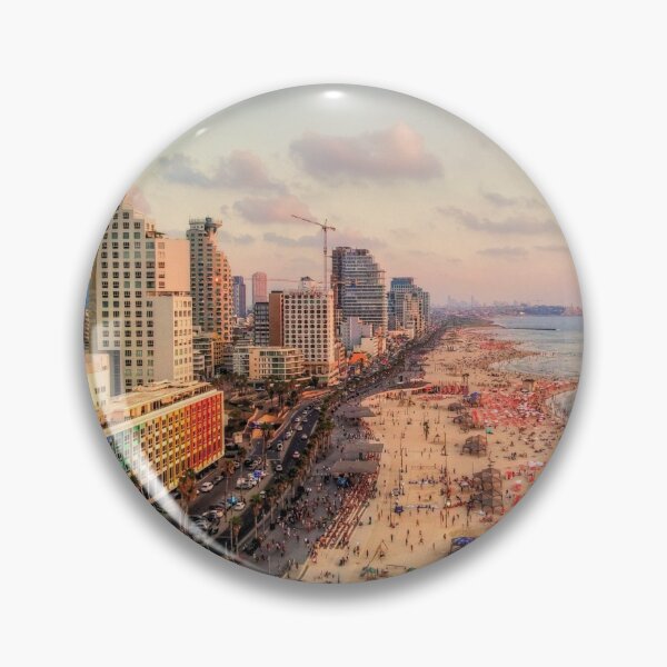Item preview, Tel Aviv sunset drone photo designed and sold by Matan Hirsch.