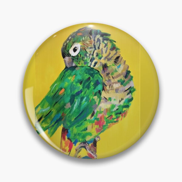 Item preview, Yellow Preening Conure  designed and sold by LyaVerdi.