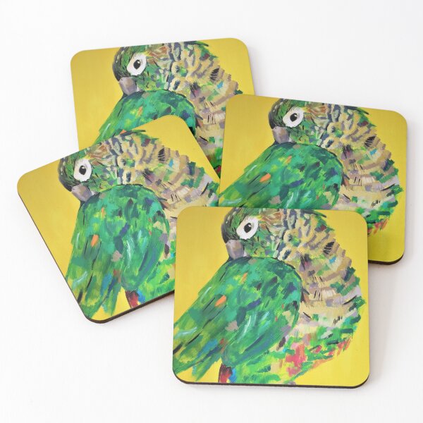 Item preview, Yellow Preening Conure  designed and sold by LyaVerdi.