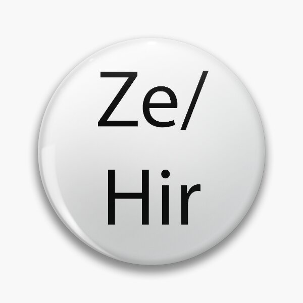 Artikelvorschau, Ze / Hir-Pronomen entworfen und verkauft von samdafurry.