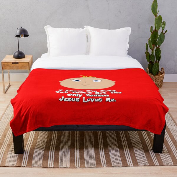 Reasons Jesus Loves Me Throw Blanket