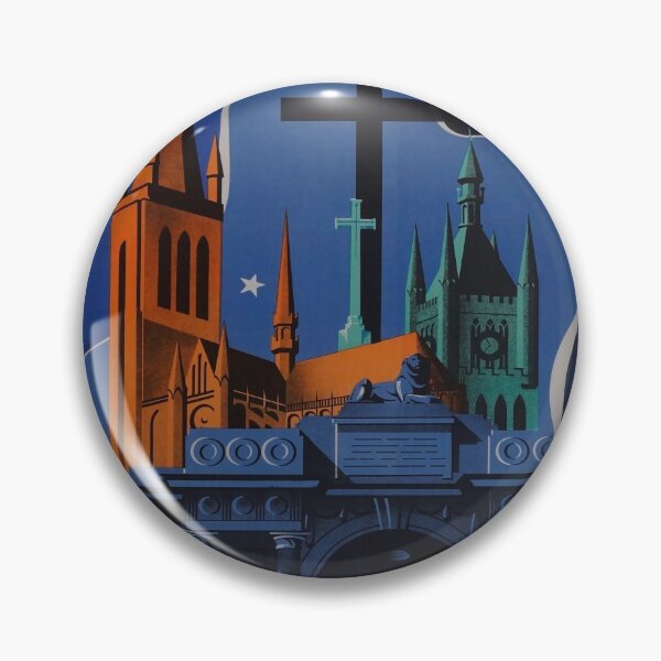 Artikelvorschau, Yper vintage travel poster entworfen und verkauft von stickart-marek.