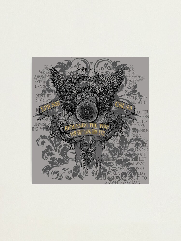 Alternate view of Redeem The Time Photographic Print