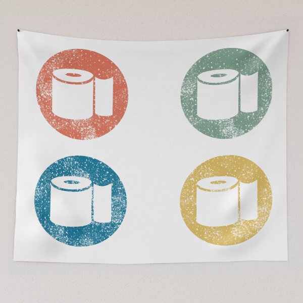 Item preview, Retro Vintage Toilet Paper 2020 Year of the Roll Gifts designed and sold by gillys.
