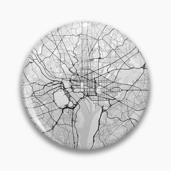 Item preview, Map of Washington DC designed and sold by Dr-julius.