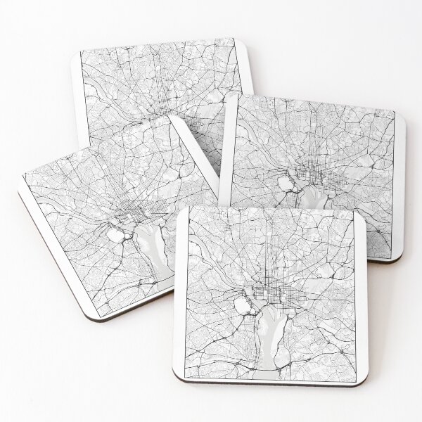 Item preview, Map of Washington DC designed and sold by Dr-julius.