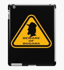 Beware - Bogans iPad Case/Skin