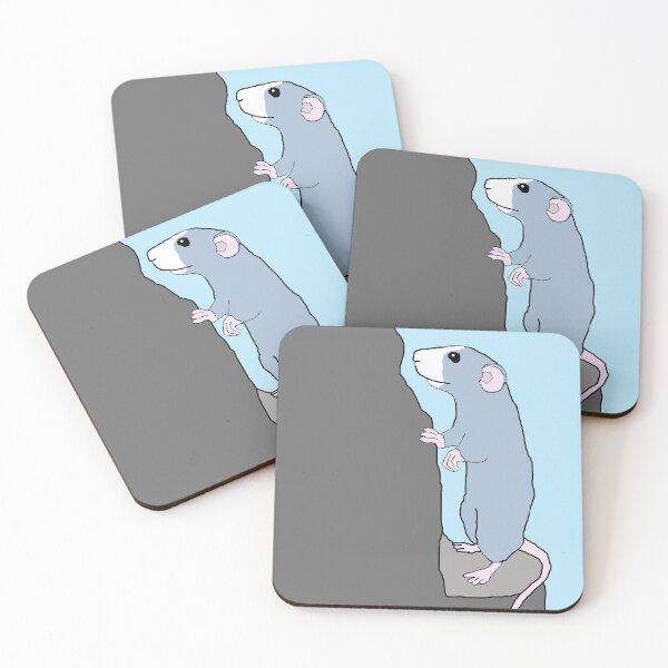 Item preview, Rat rockclimbing designed and sold by mindgoop.