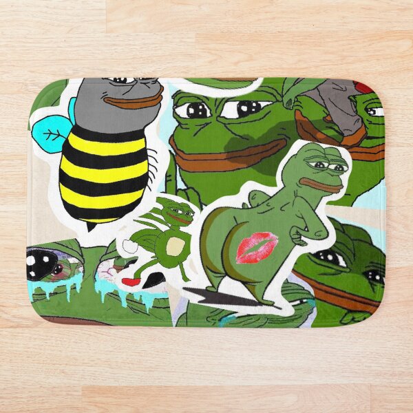 Item preview, Pepe Meme Love Collage designed and sold by MousMuse.
